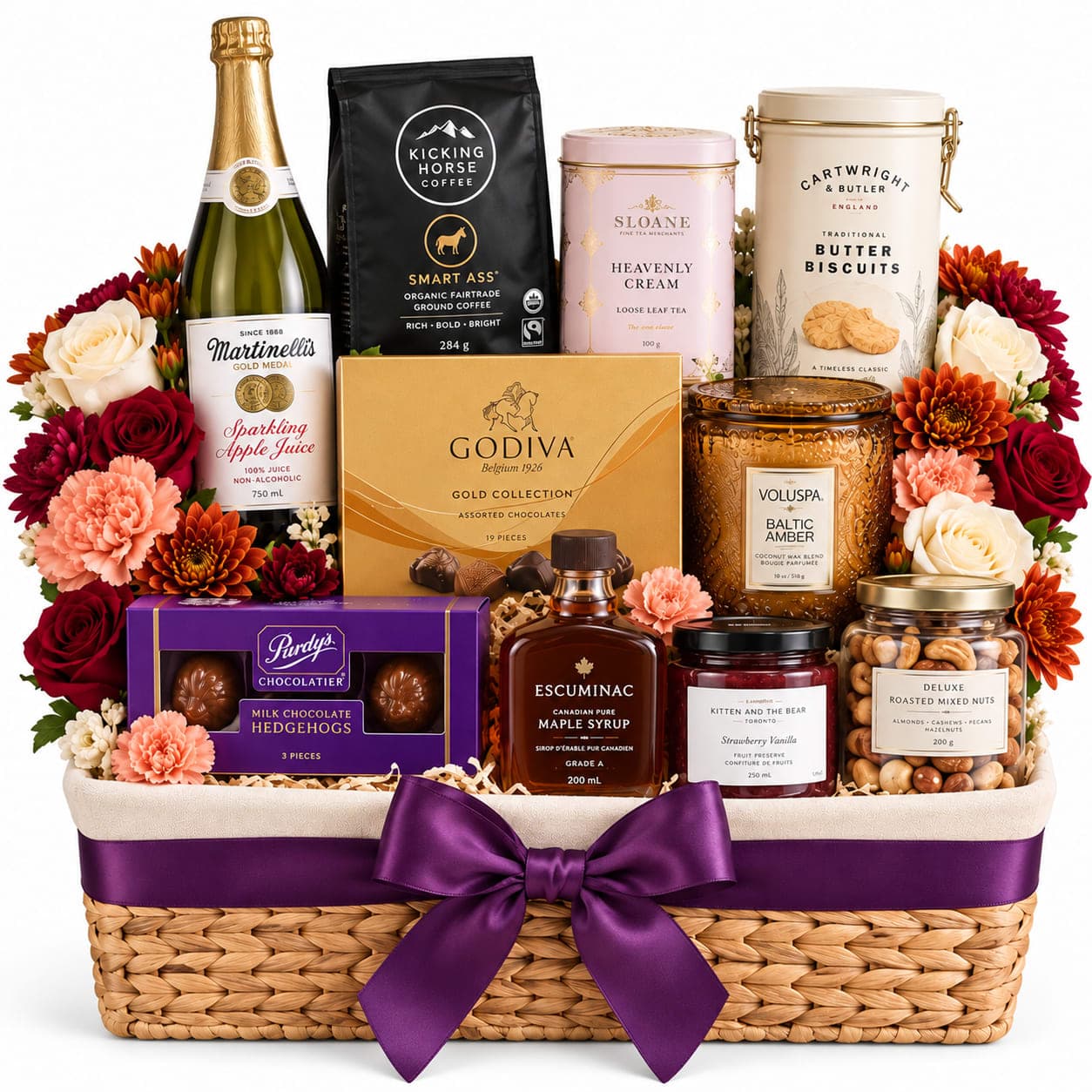 Grand panier de luxe de l'Action de grâce